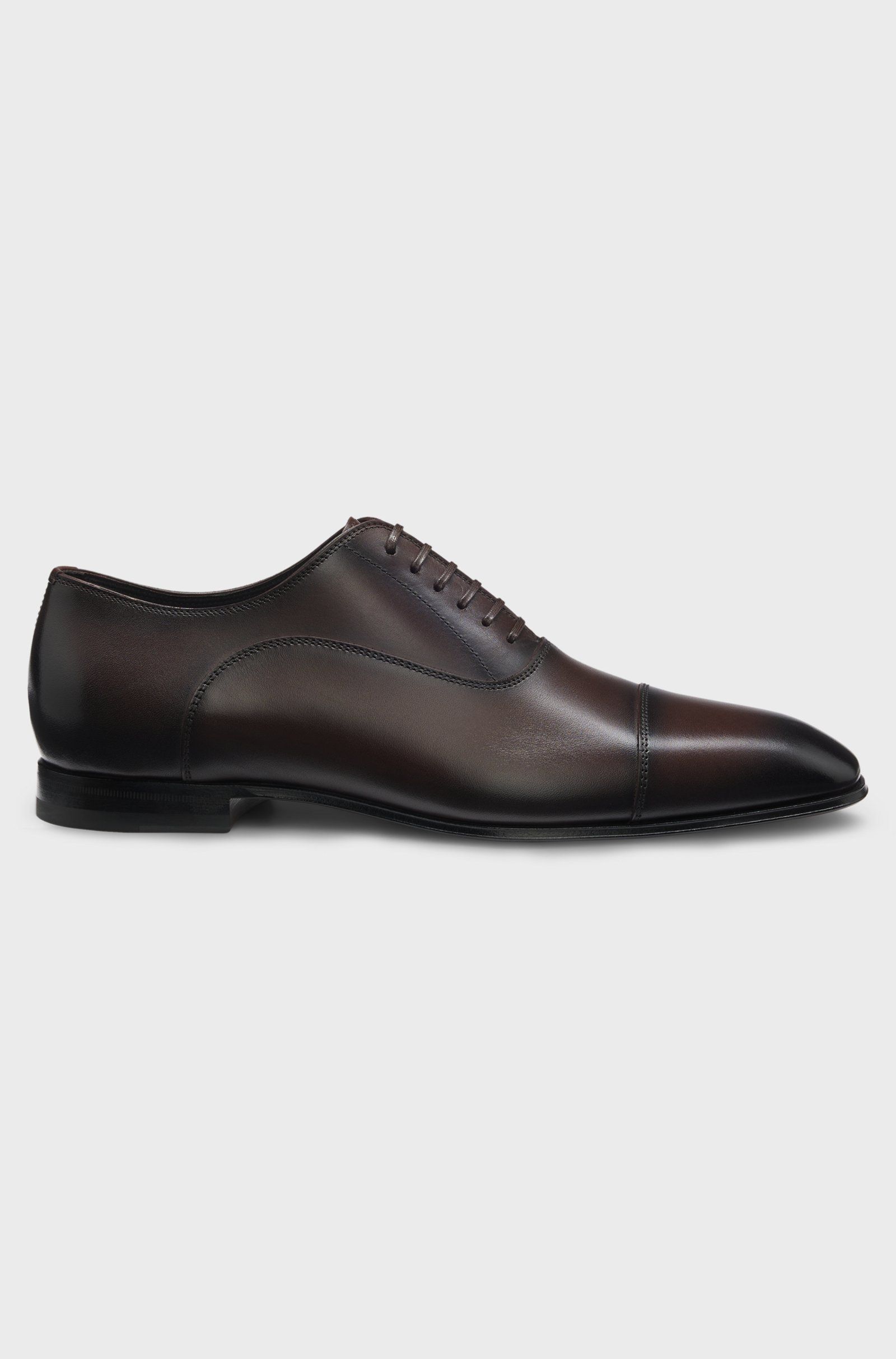 BOSS - Giày Oxford da mũi tròn BOSS BY BECKHAM
