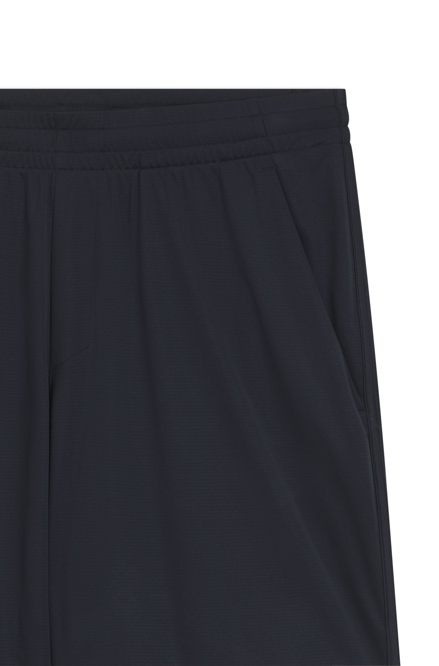 BOSS - Quần short thể thao co giãn với túi lưới
