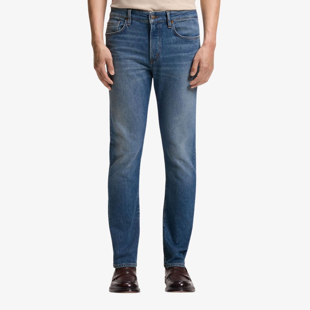 BOSS - Quần jeans dáng ôm làm từ chất liệu denim co giãn mềm mại