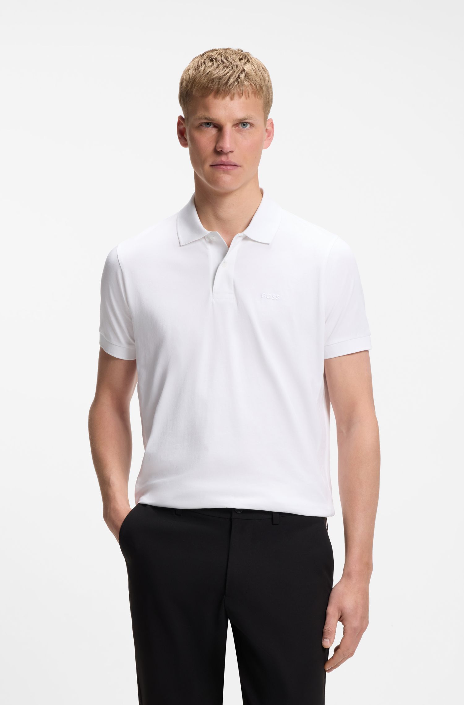 BOSS - Áo polo Union Tape