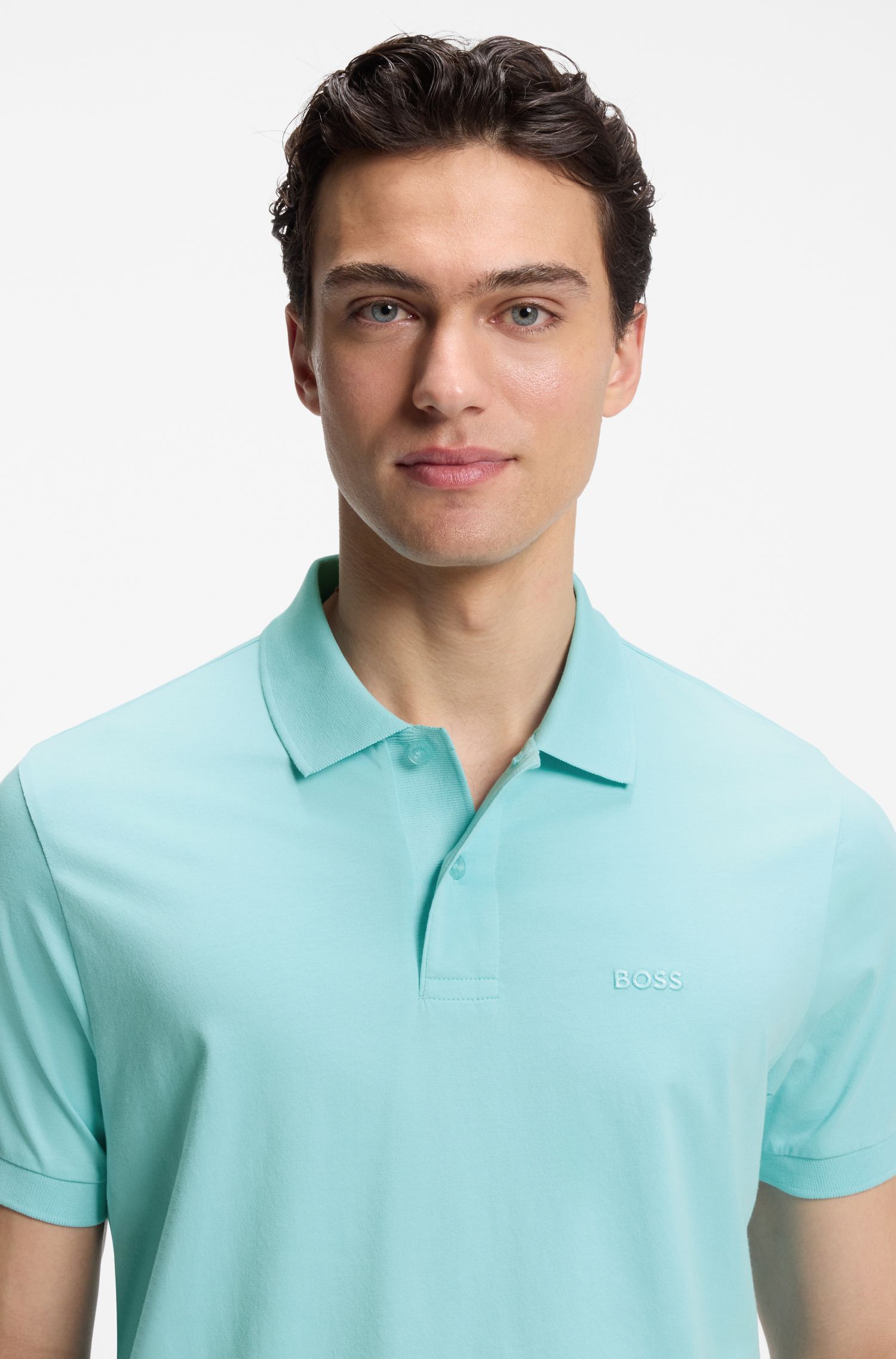 BOSS - Áo polo Union Tape