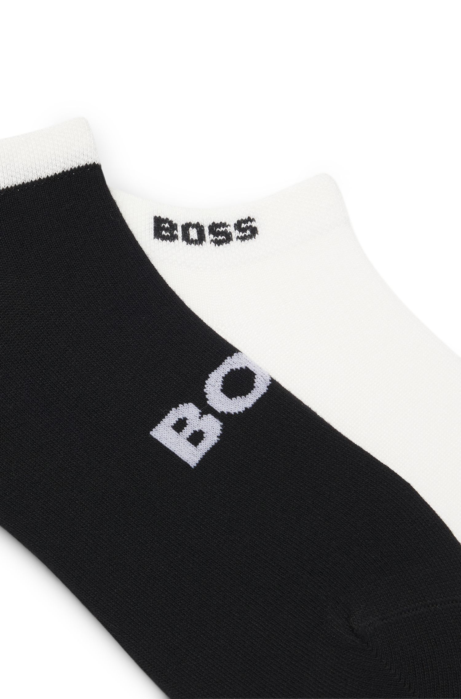 BOSS - Bộ hai đôi tất cổ ngắn chất liệu pha sợi tre