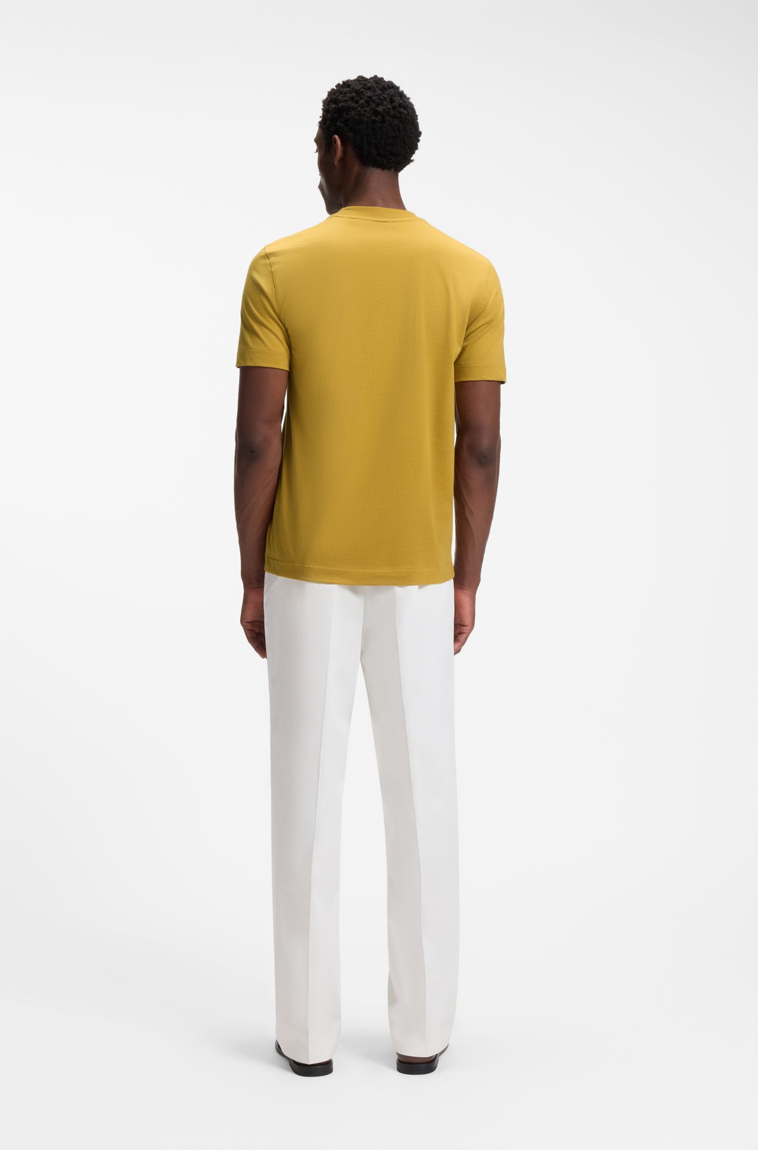 Áo thun cotton jersey với chi tiết logo.