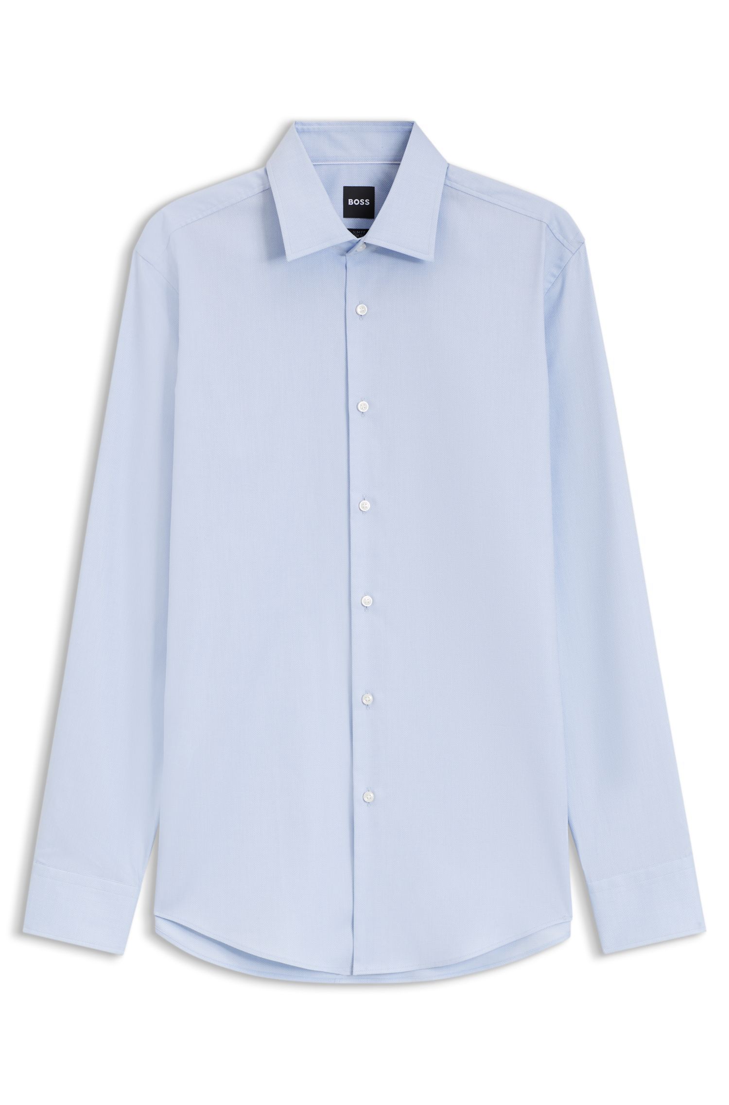 BOSS - Áo sơ mi BOSS bằng cotton co giãn