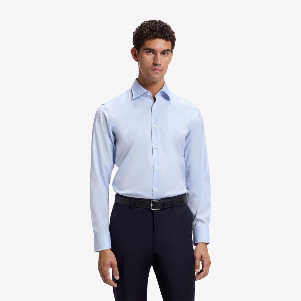 BOSS - Áo sơ mi cotton BOSS H-JOE-K-C1-261