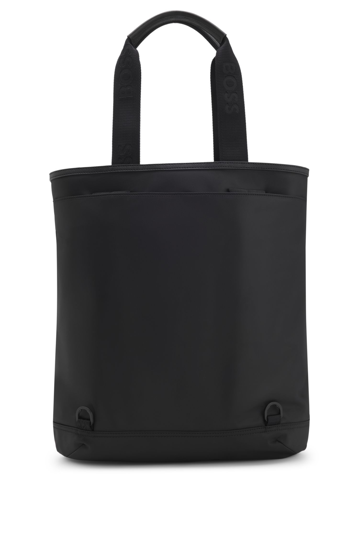 BOSS - Ba lô kiểu dáng tote với họa tiết monogram Double B