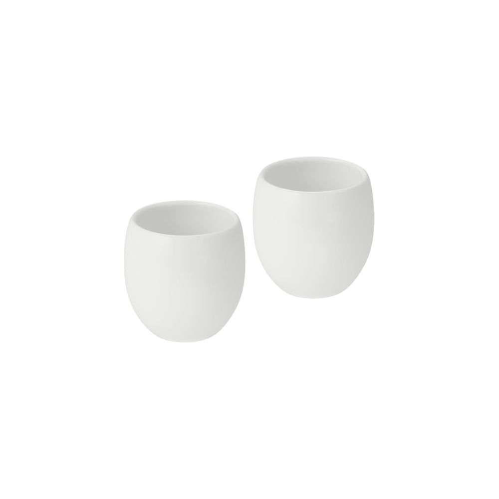 Christofle - Bộ 2 tách cà phê espresso bằng sứ