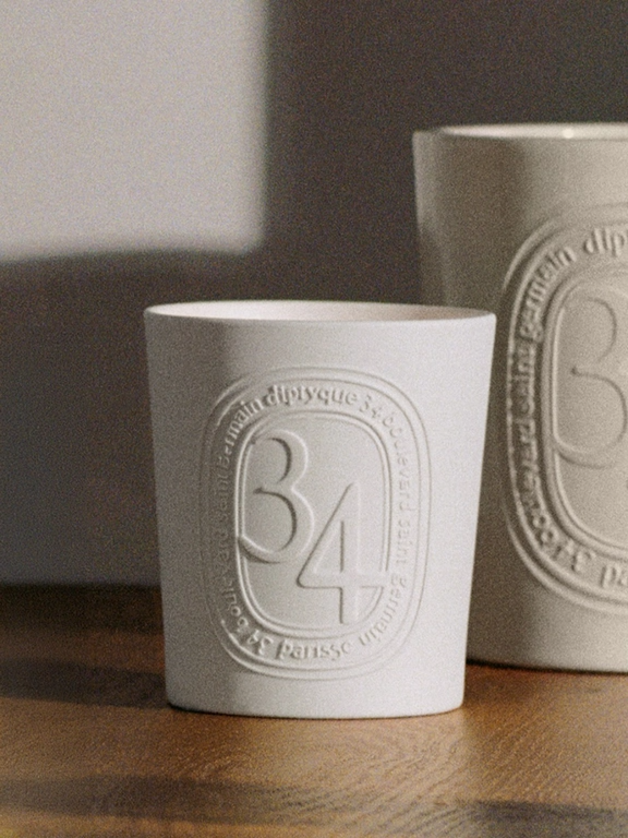 Diptyque - Nến thơm trắng 34 Boulevard Saint Germain 600g