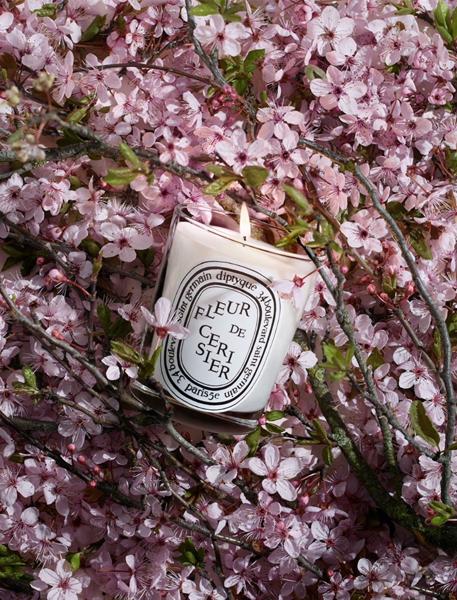 Diptyque - Nến thơm Fleur de Ceriser (Hoa anh đào)