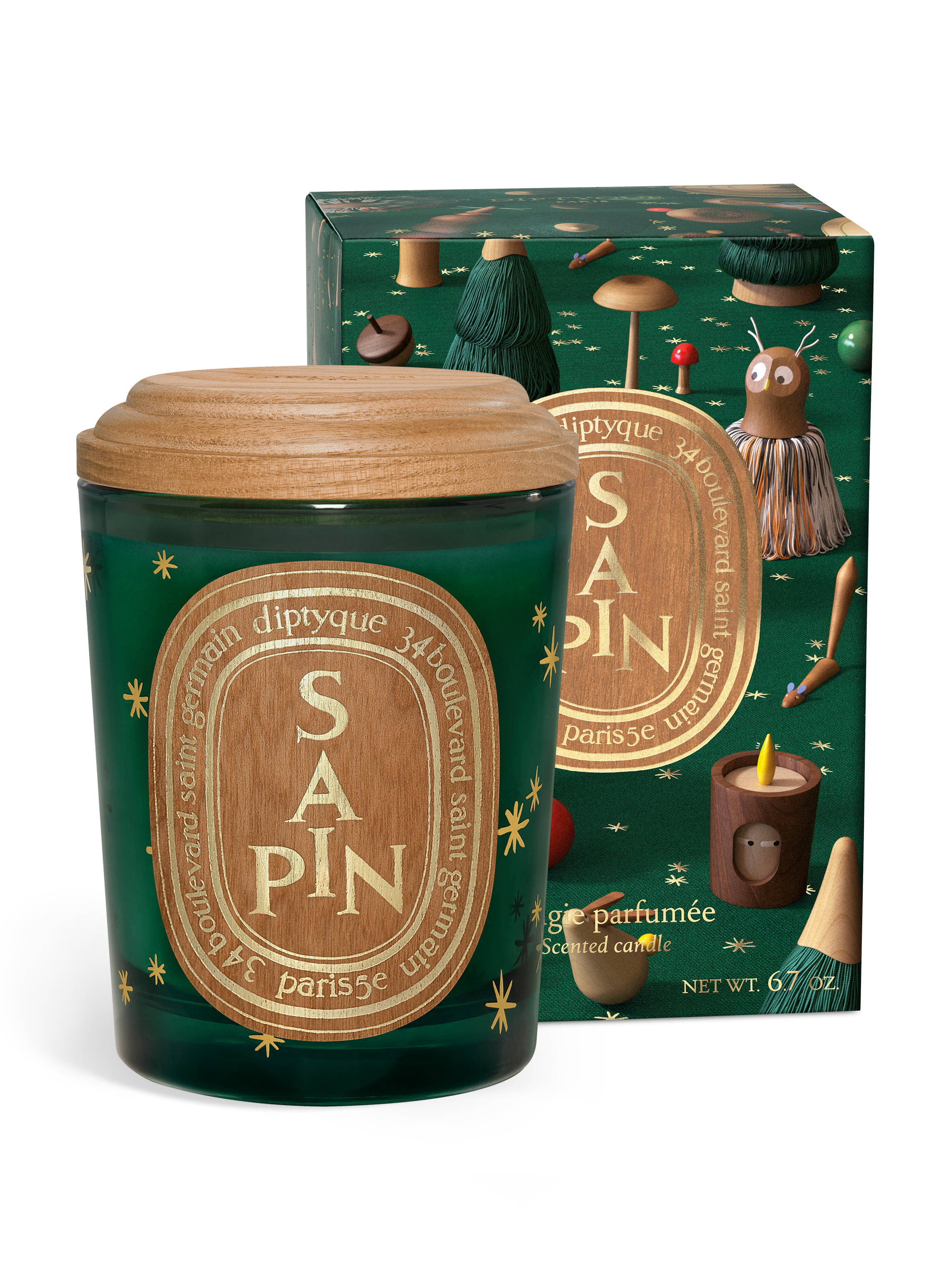Nến thơm Sapin (Pine Tree) - Phiên bản lễ hội