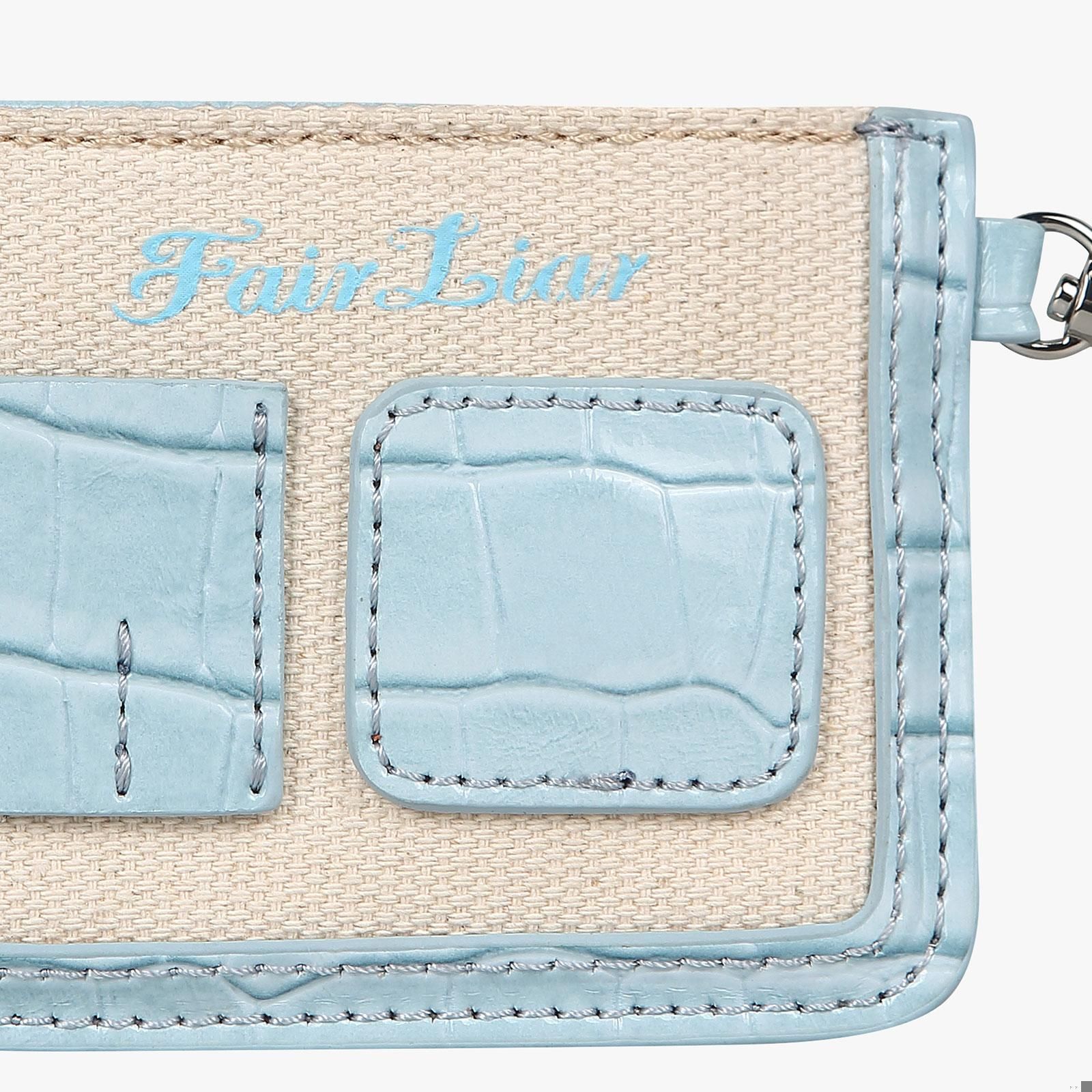 FairLiar - Ví đựng thẻ Name Tag With Tee - Xanh dương