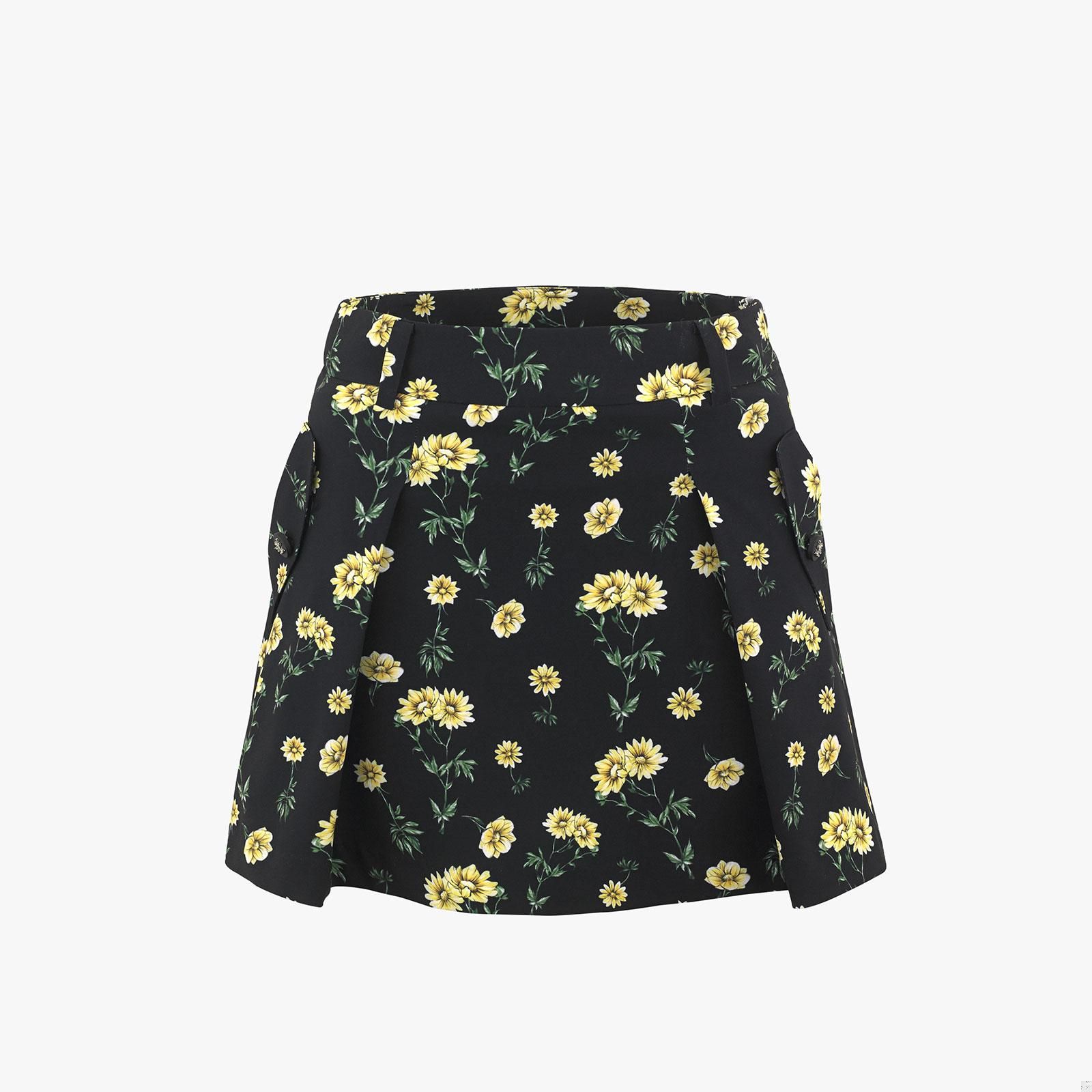 Chân Váy Daisy Flare - Đen