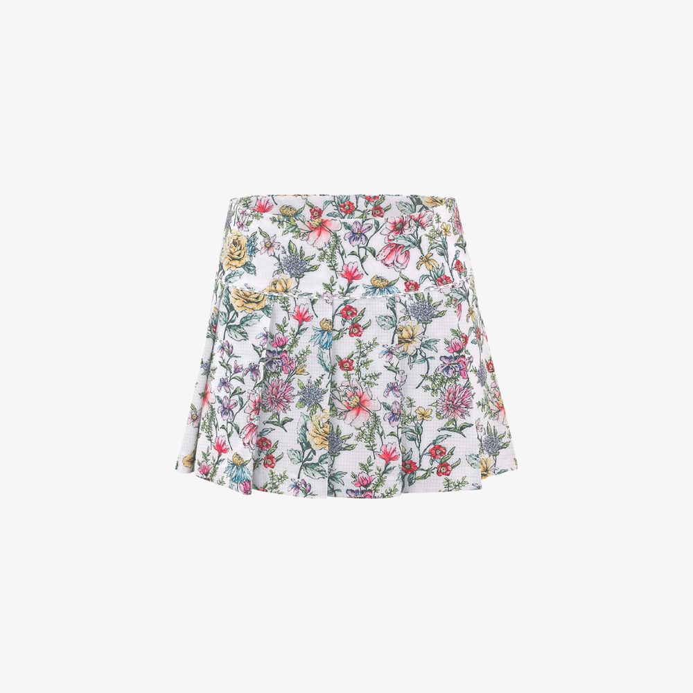 FairLiar - Chân Váy Seersucker Pleats - Hồng