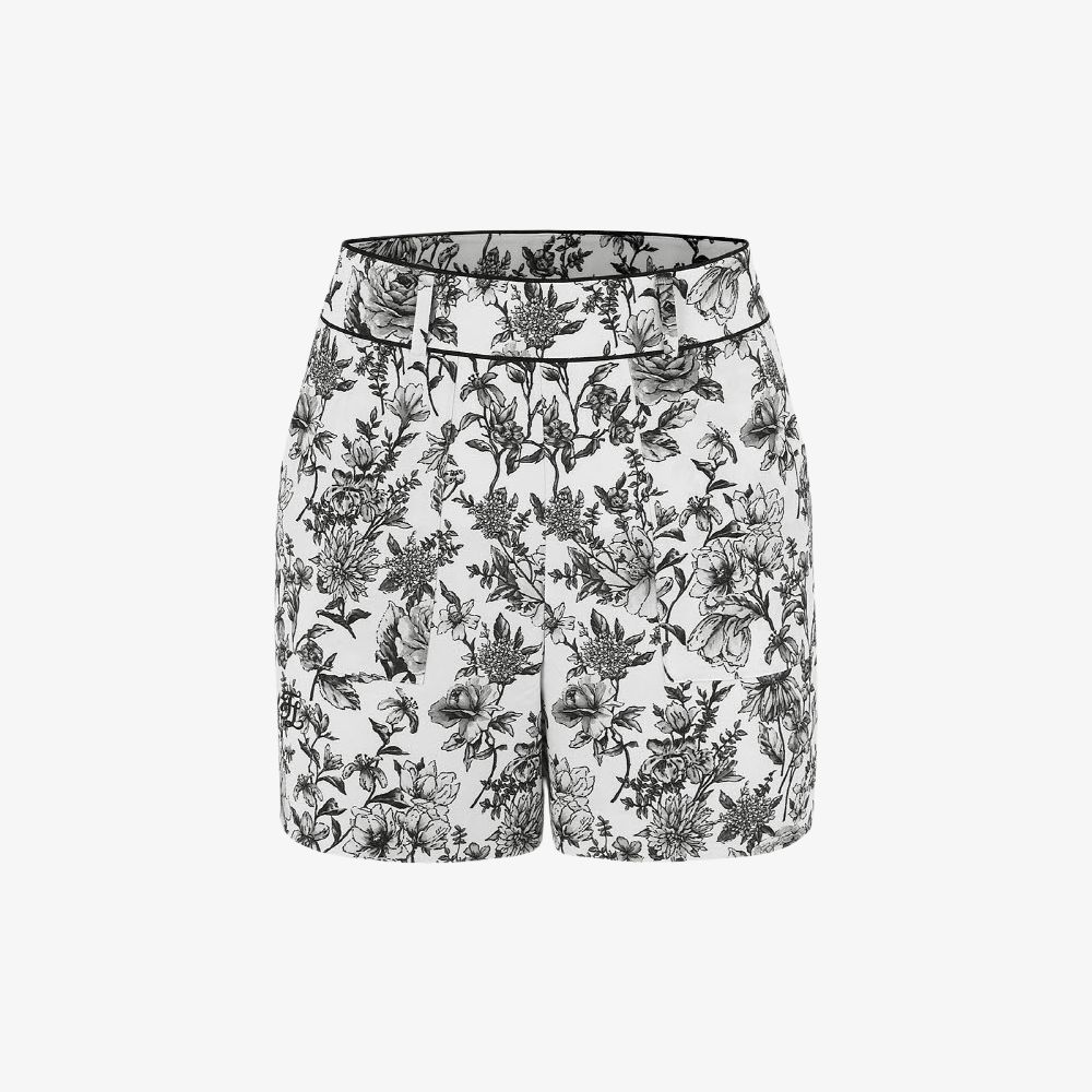 FairLiar - Quần shorts Garden - Trắng
