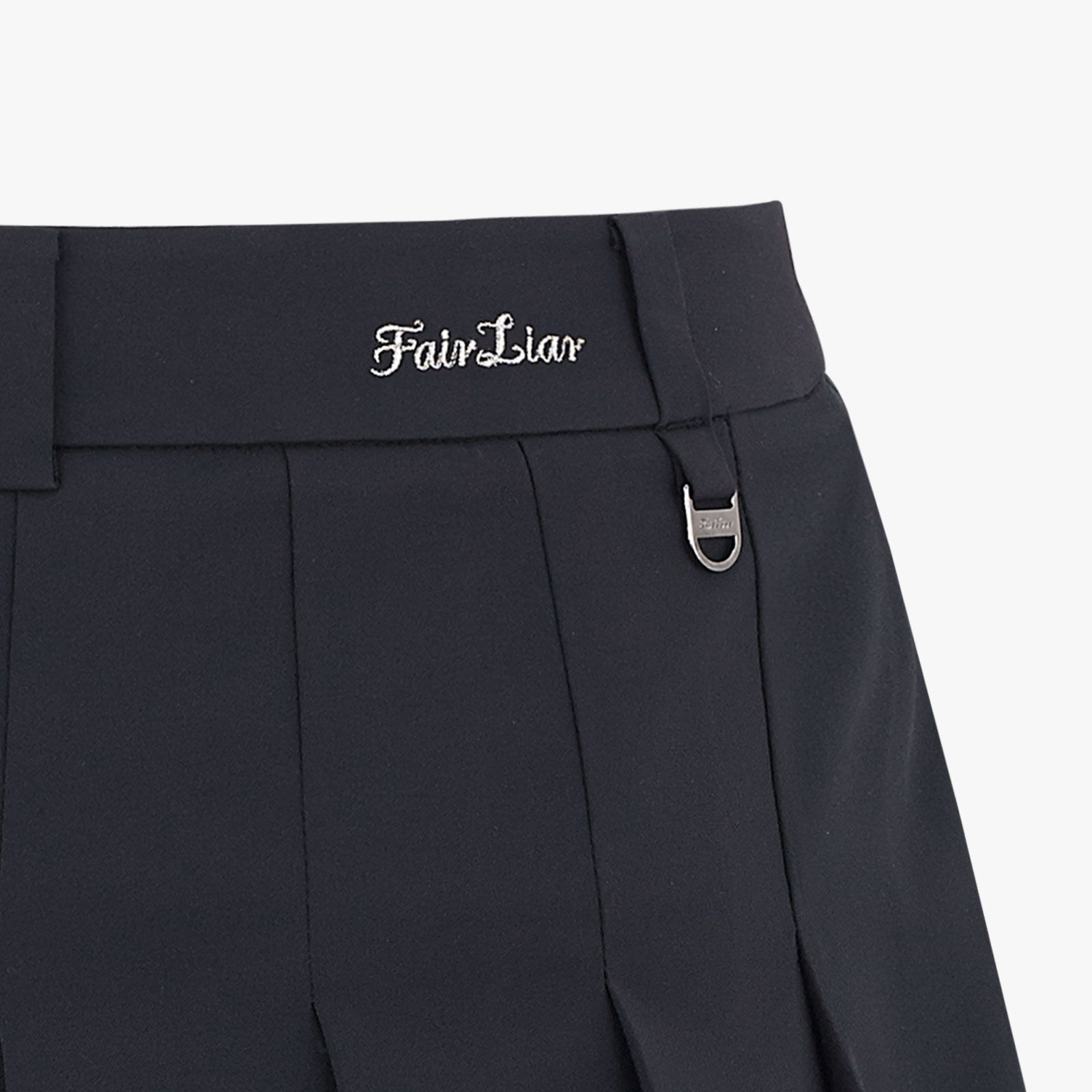 FairLiar - Chân váy Wrap Pocket - Đen