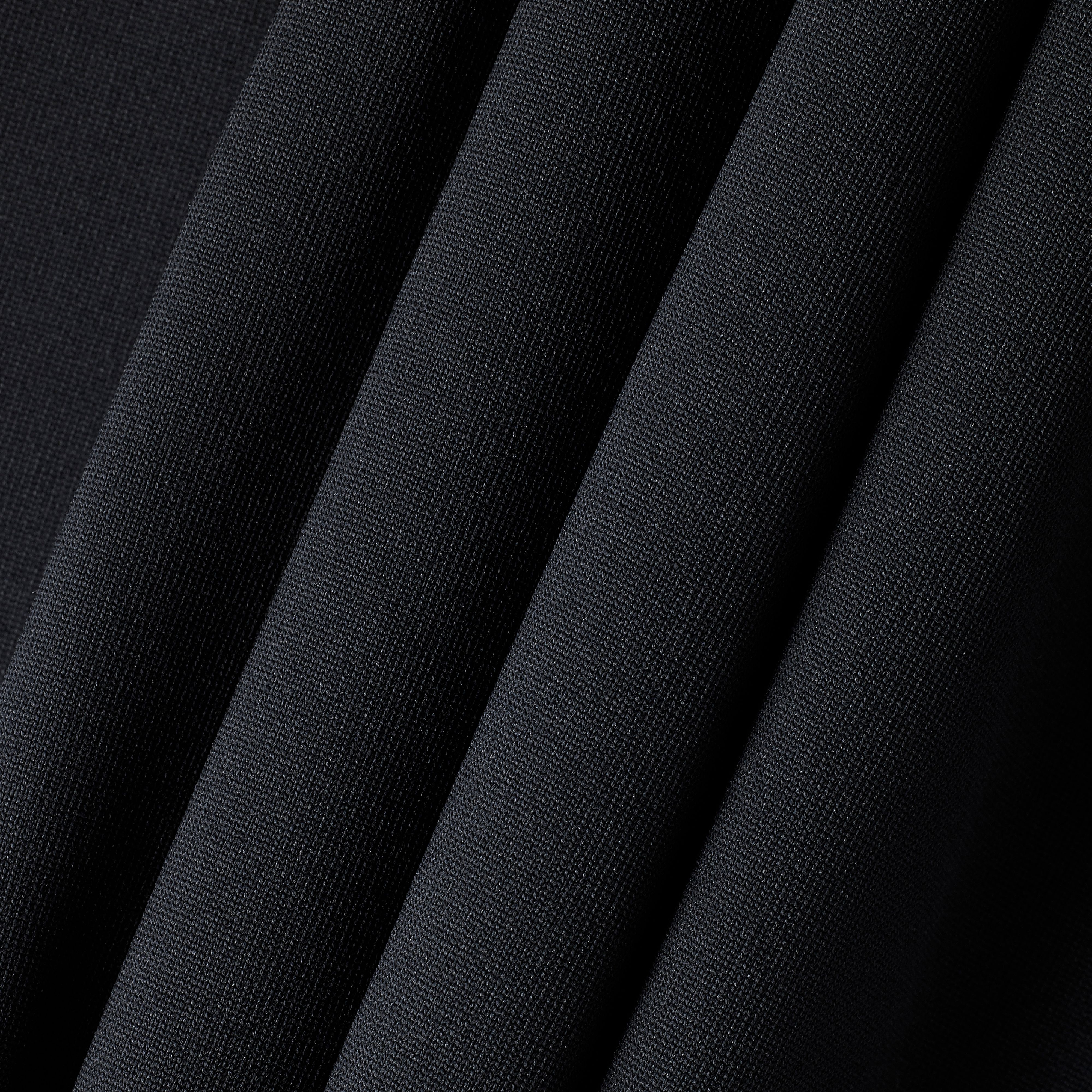 FairLiar - Áo thun dài tay Double Stand Collar - Đen