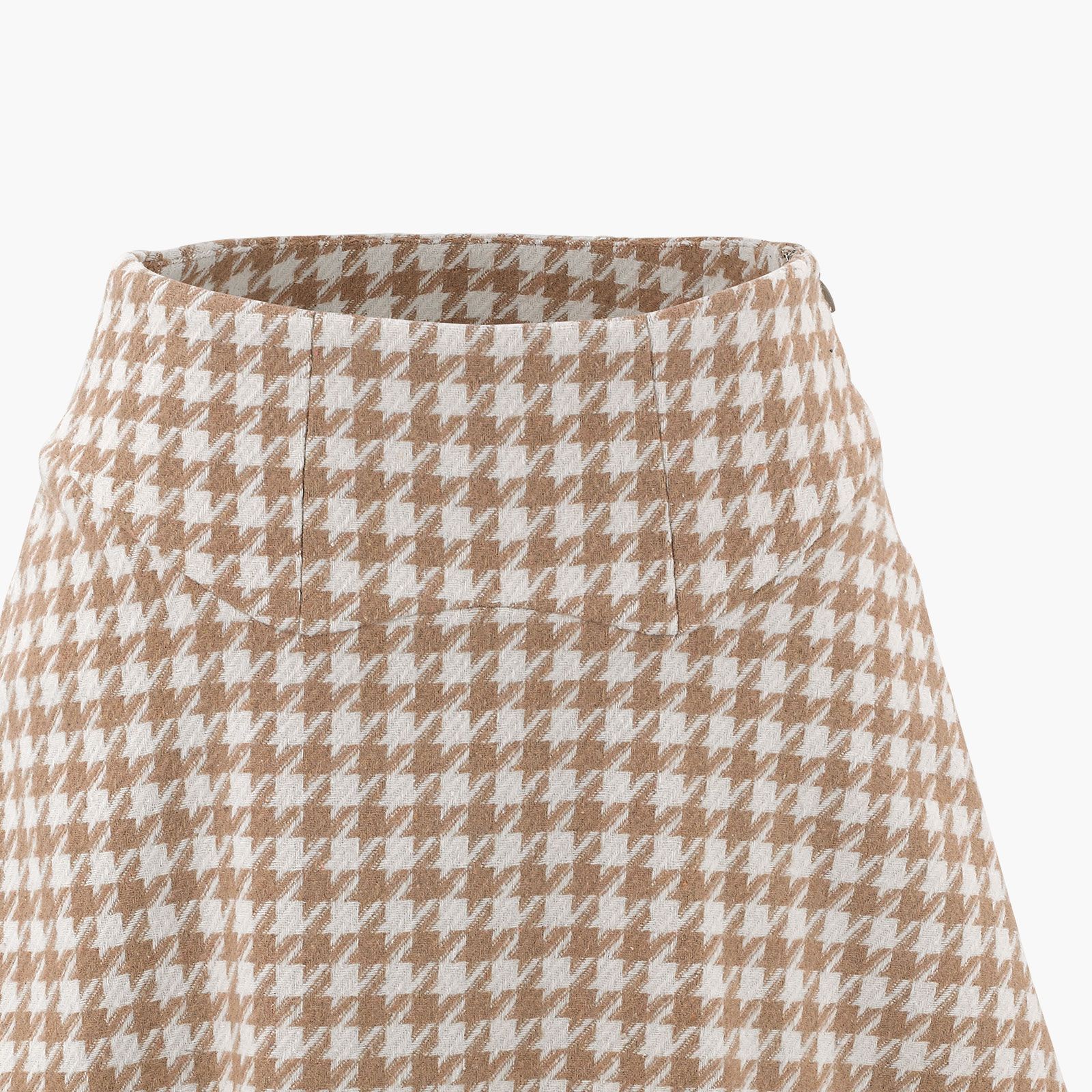 FairLiar - Chân váy Pattern Flare - Be