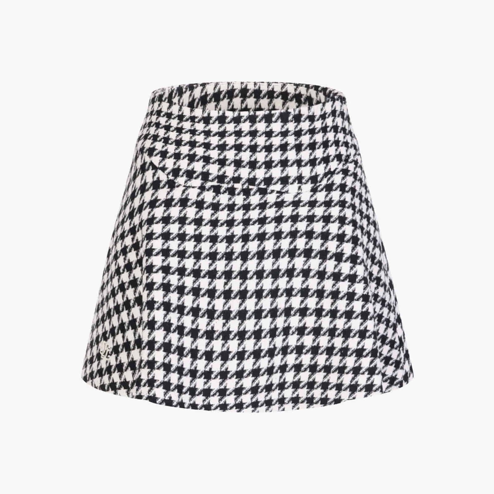 Chân váy Pattern Flare - Đen