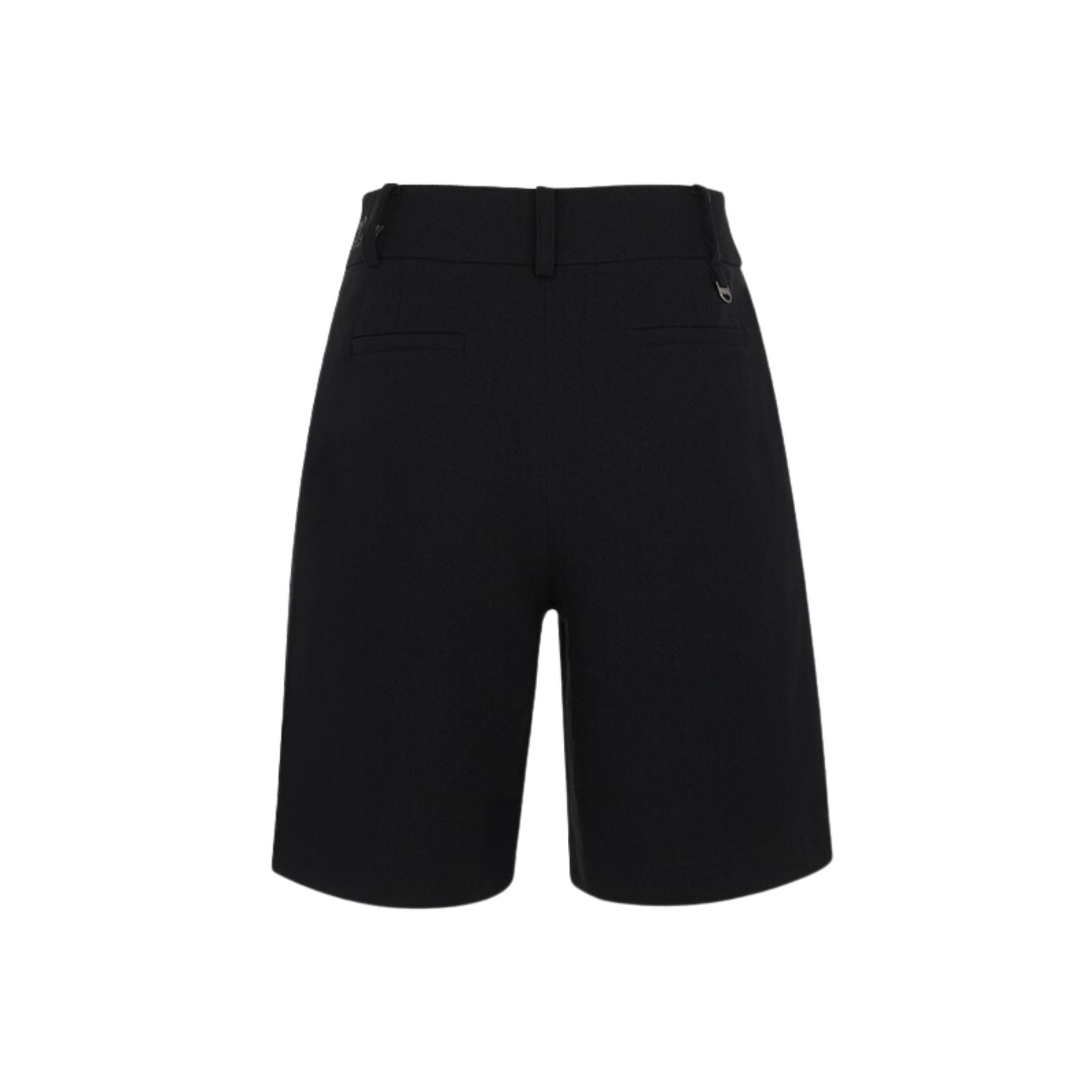FairLiar - Quần short Pintuck Bermuda - Đen