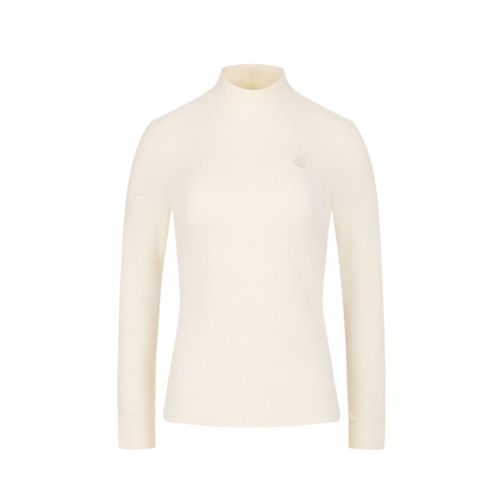 FairLiar - Áo thun Fleece High-Neck - Kem