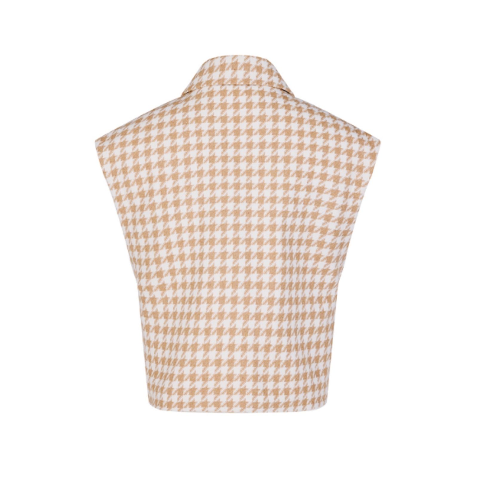 FairLiar - Áo Vest Pattern Quilted - Be