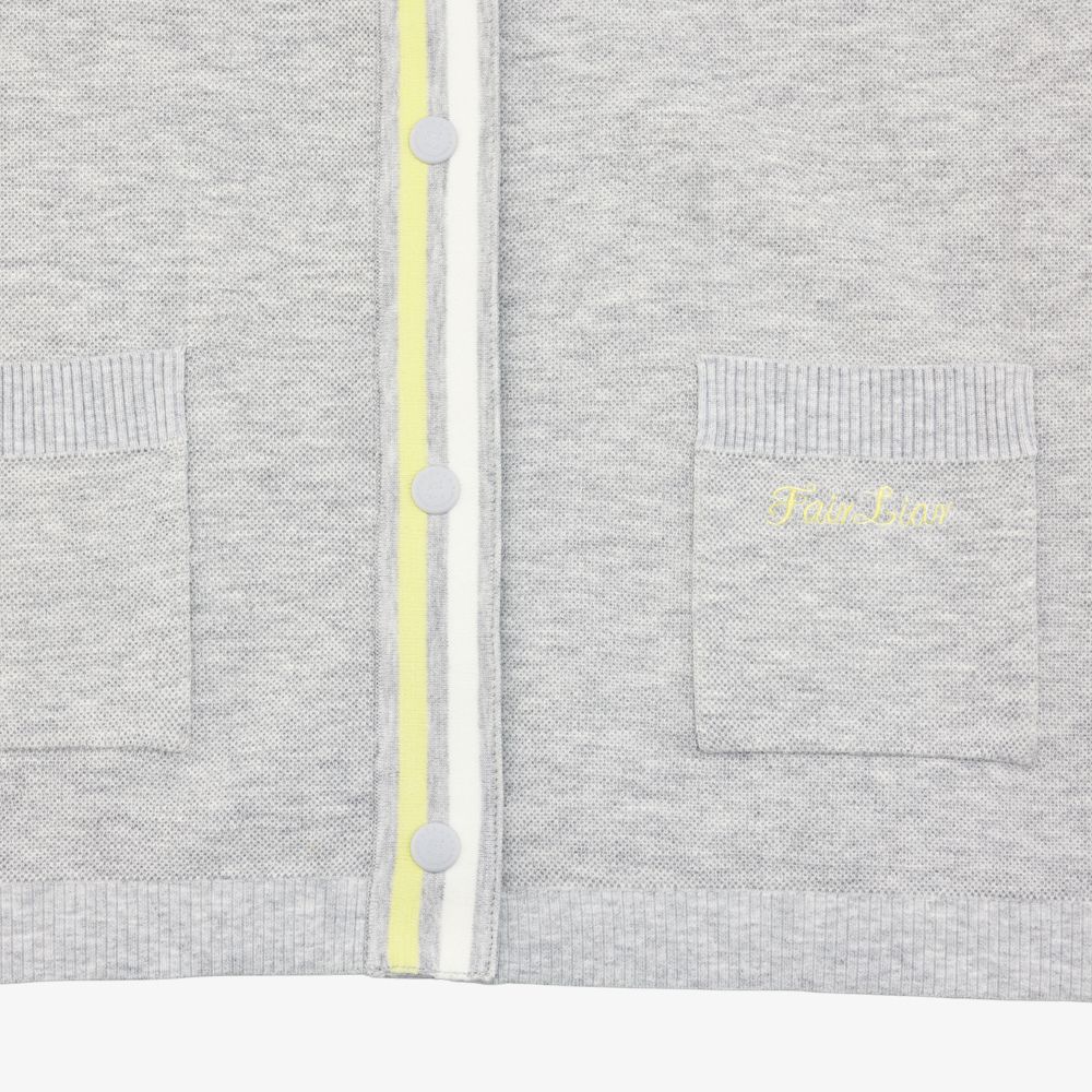 FairLiar - Áo cardigan dáng rộng có túi