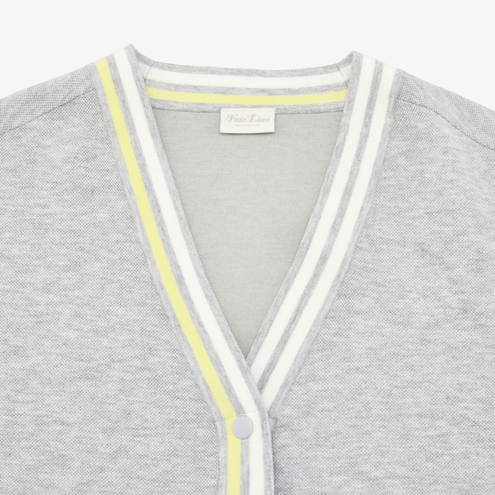 FairLiar - Áo cardigan dáng rộng có túi