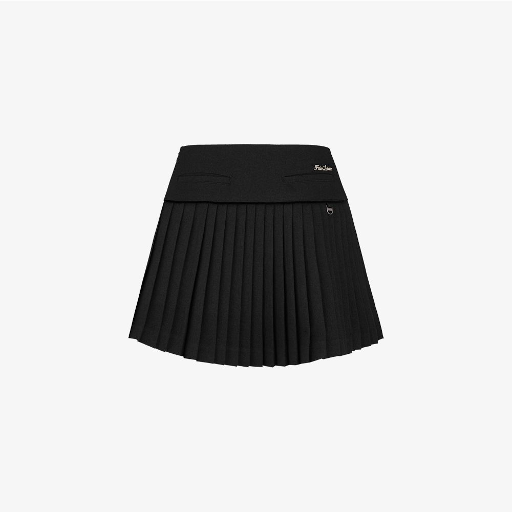 FairLiar - Chân váy xòe xếp ly Pearl Logo