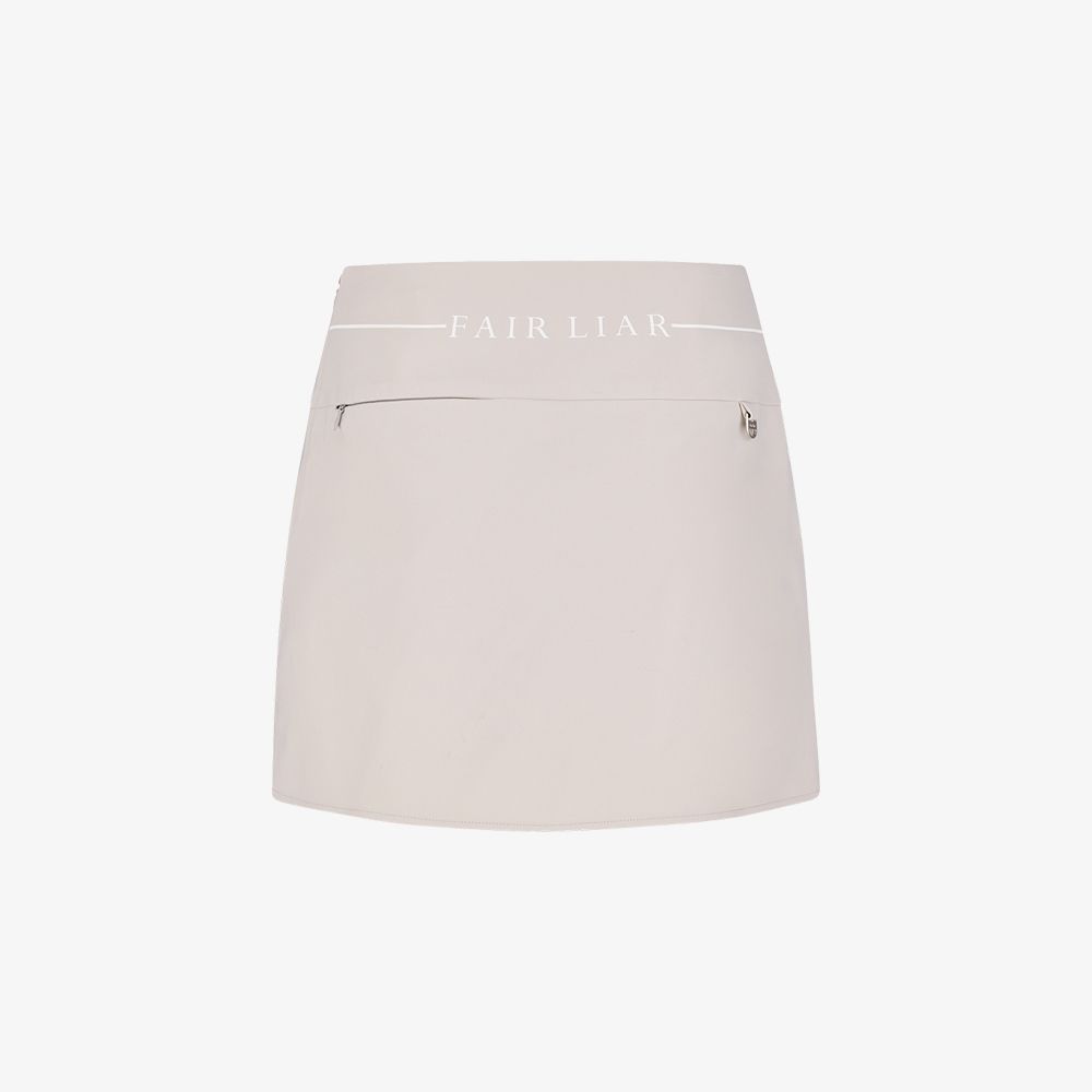FairLiar - Chân váy Slim Fit xẻ cắt