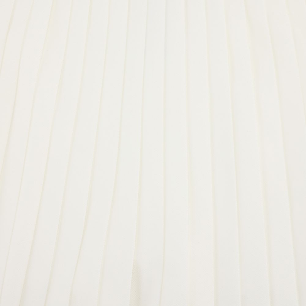FairLiar - Chân váy Pique Back Logo Pleated Skirt Trắng