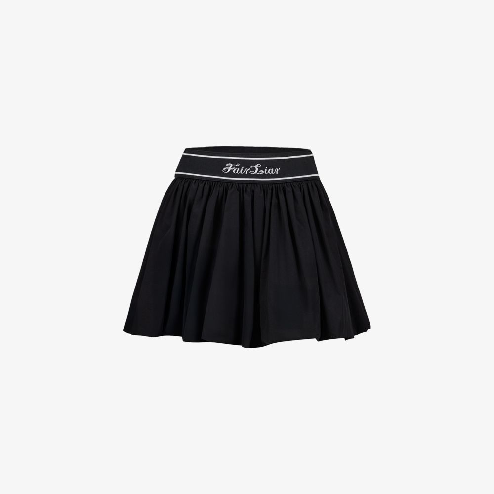 Chân váy Band Balloon Skirt Đen
