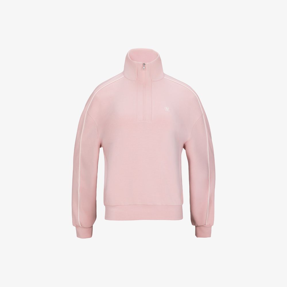 FairLiar - Áo Half-Zip Pullover Hồng