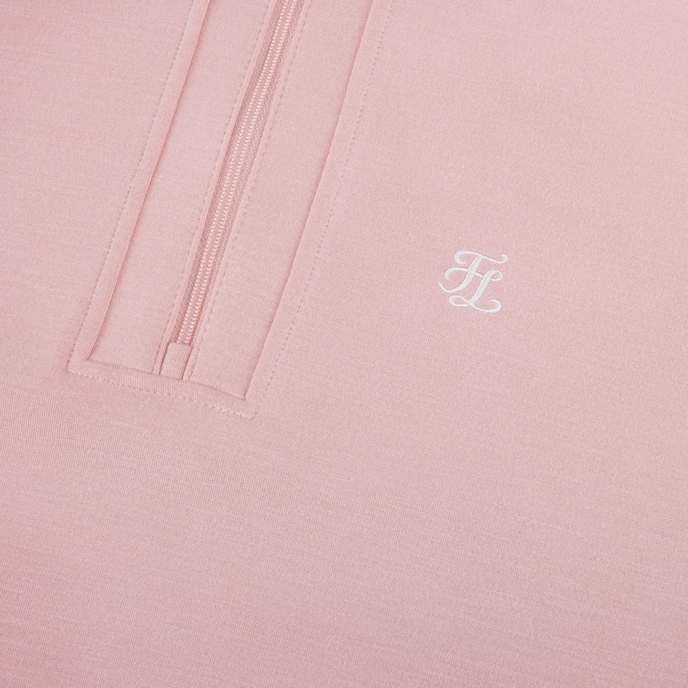 FairLiar - Áo Half-Zip Pullover Hồng