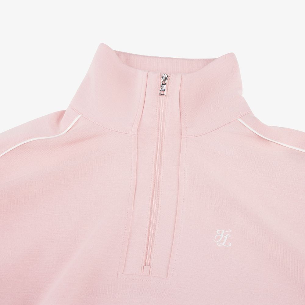 FairLiar - Áo Half-Zip Pullover Hồng