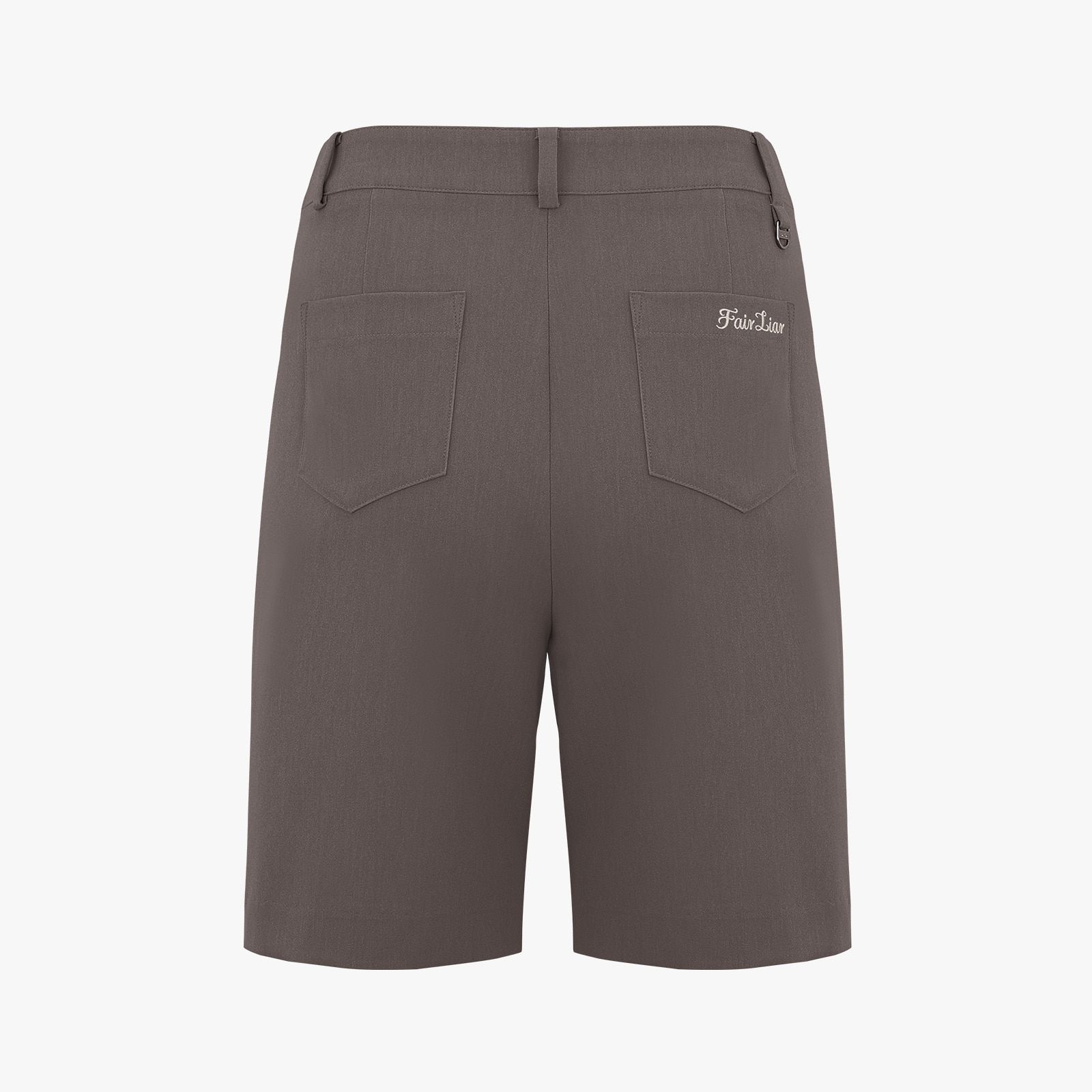 FairLiar - Quần Shorts Pin-Tuck 5-Inch Bermuda - Be