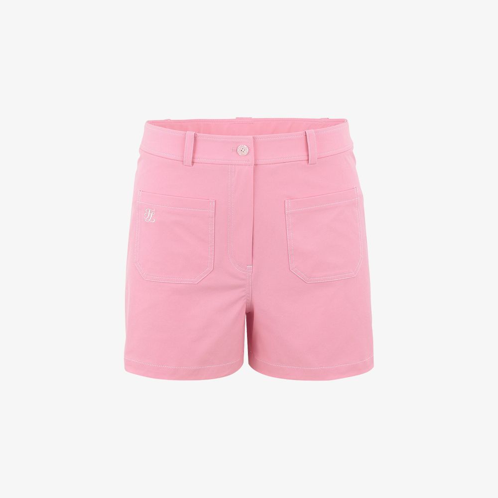 FairLiar - Quần A-Line Pocket Culotte - Hồng