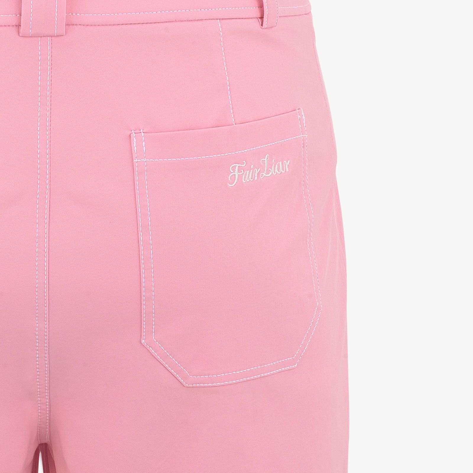 FairLiar - Quần A-Line Pocket Culotte - Hồng