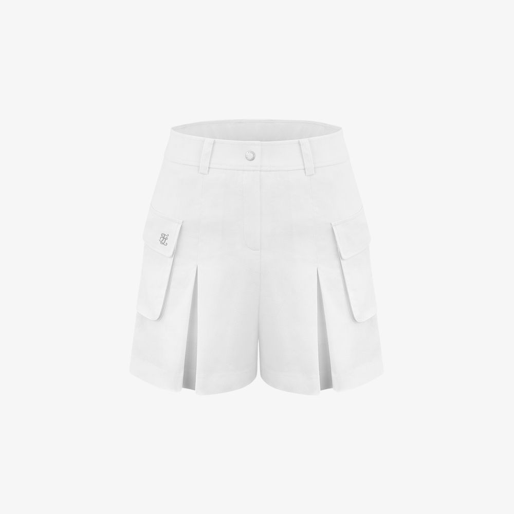 FairLiar - Quần Side Pocket Culotte - Trắng