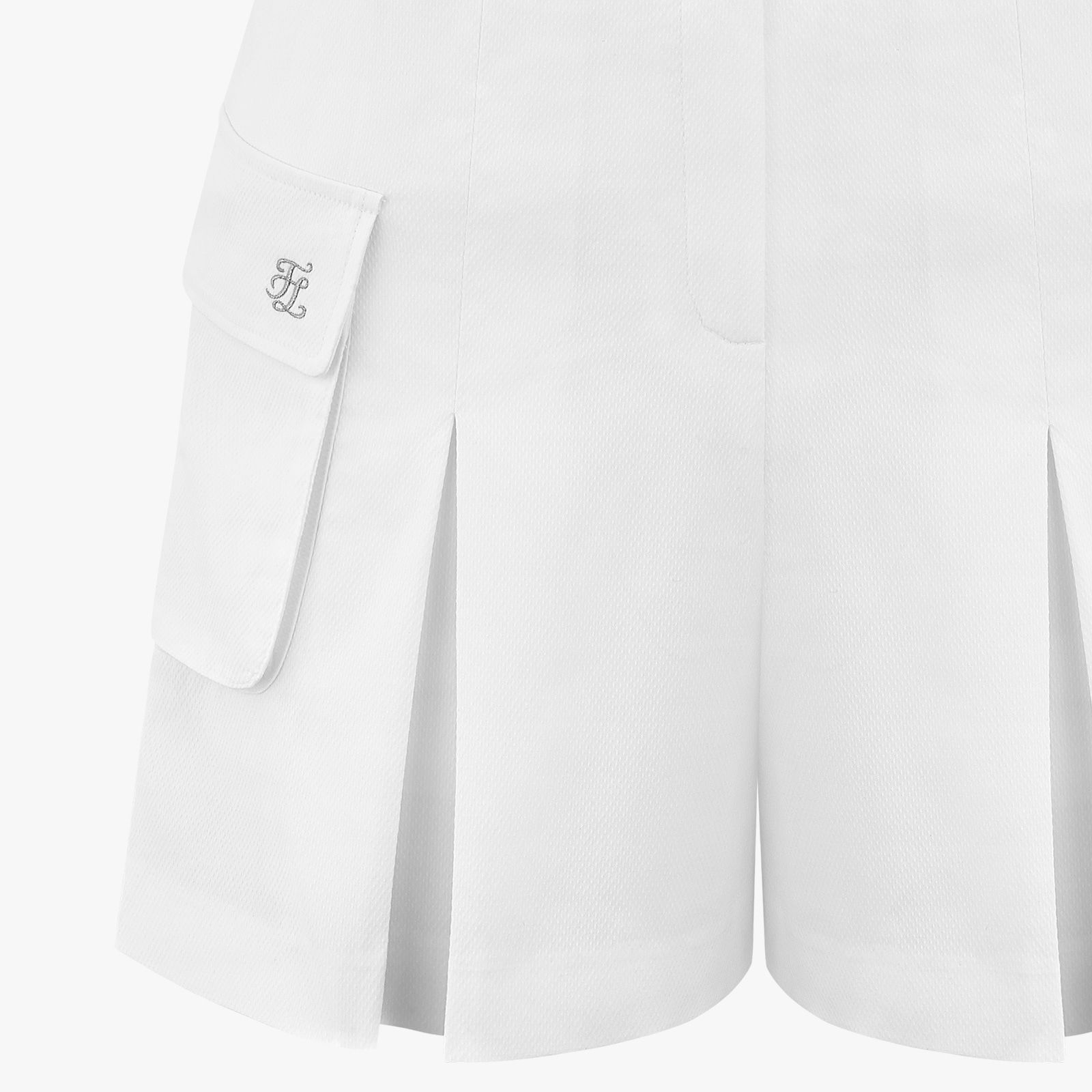 FairLiar - Quần Side Pocket Culotte - Trắng