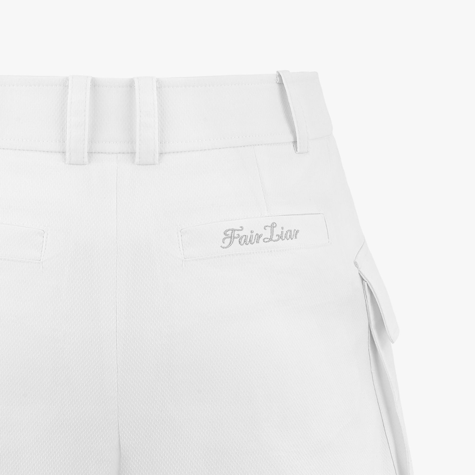 FairLiar - Quần Side Pocket Culotte - Trắng