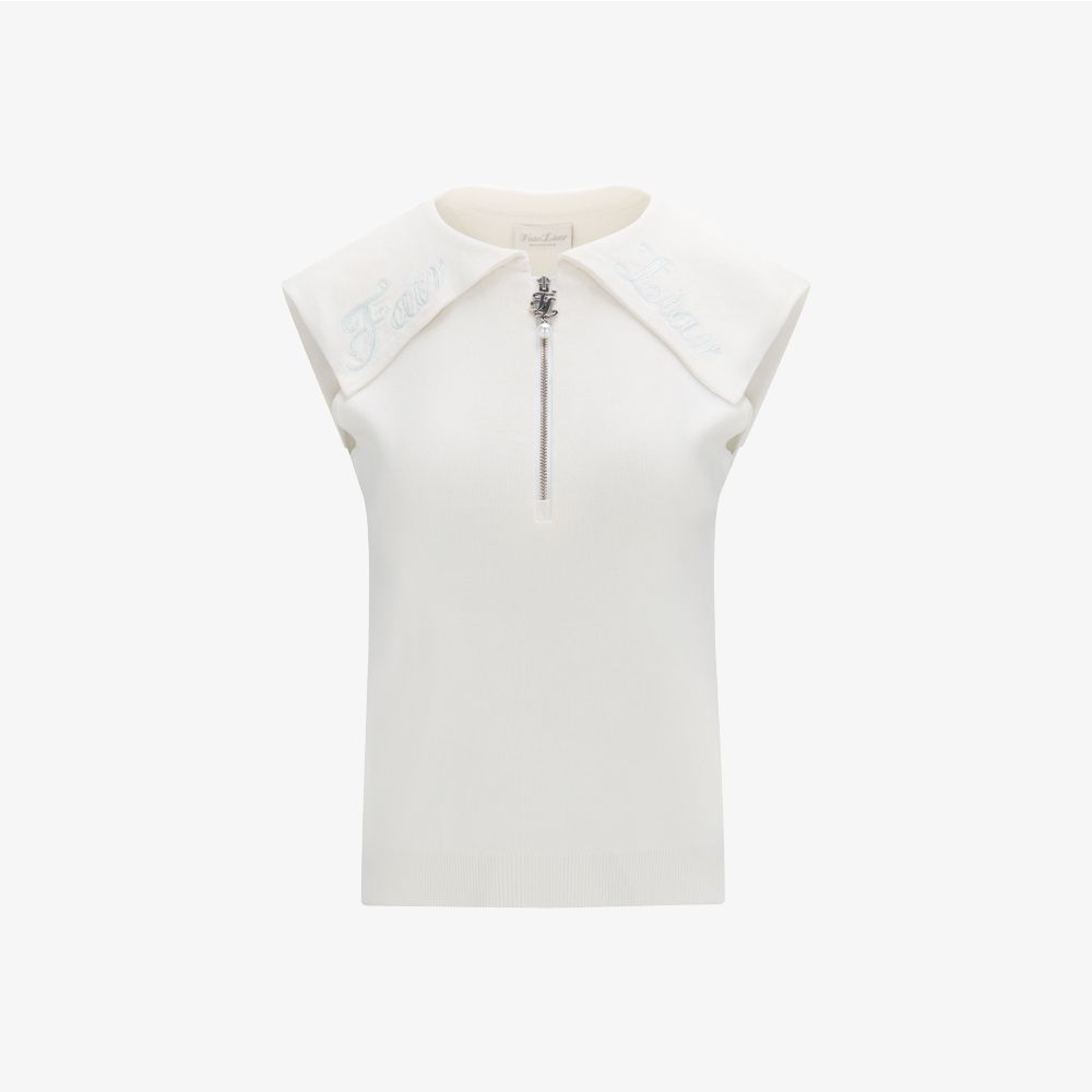 FairLiar - Áo Vest Sailor Half-zip