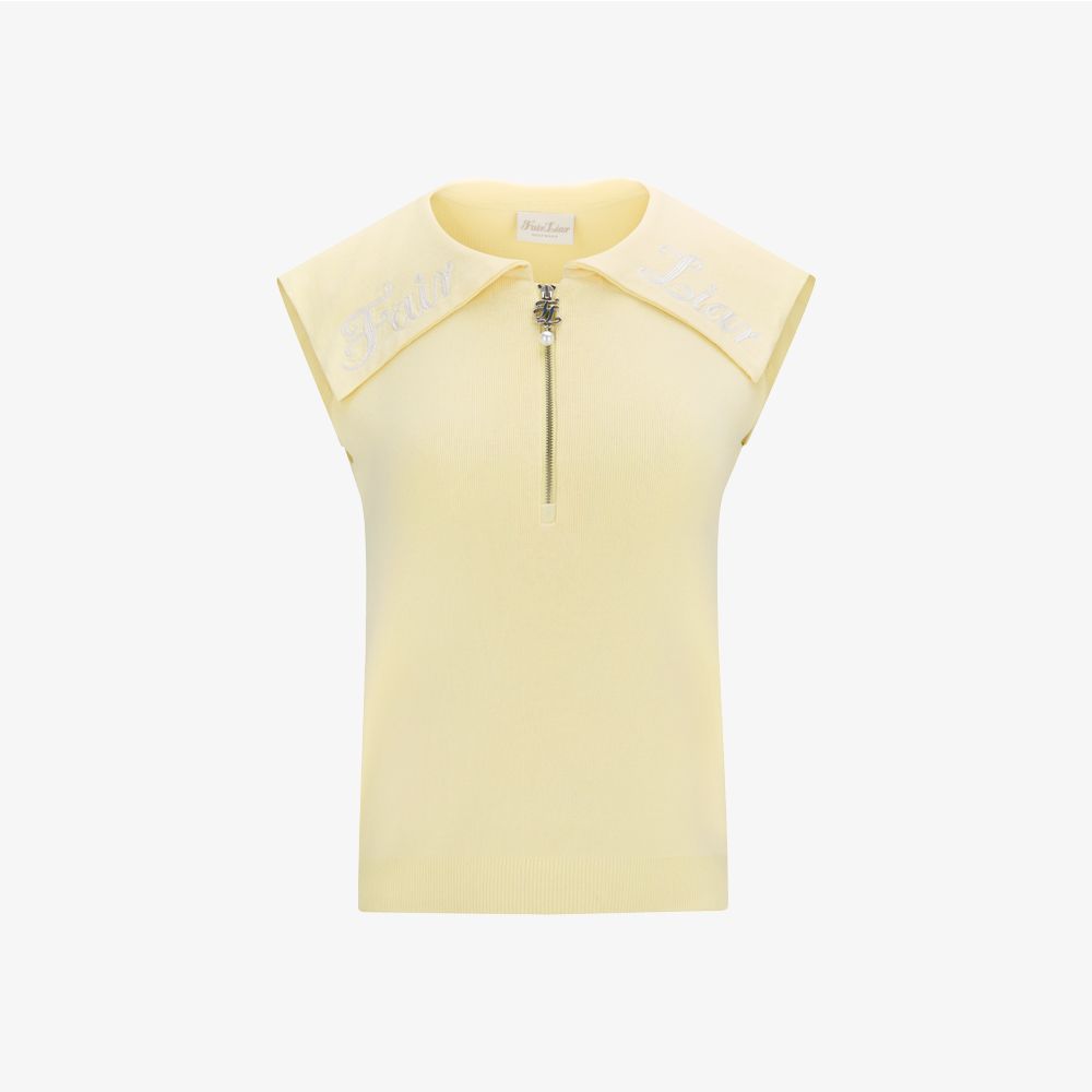 FairLiar - Áo Vest Sailor Half-zip