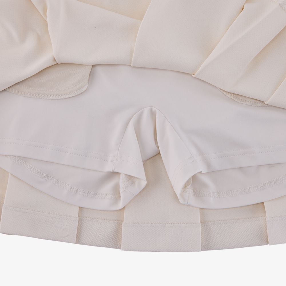 FairLiar - Chân váy Lettering Jacquard Pleated Skirt