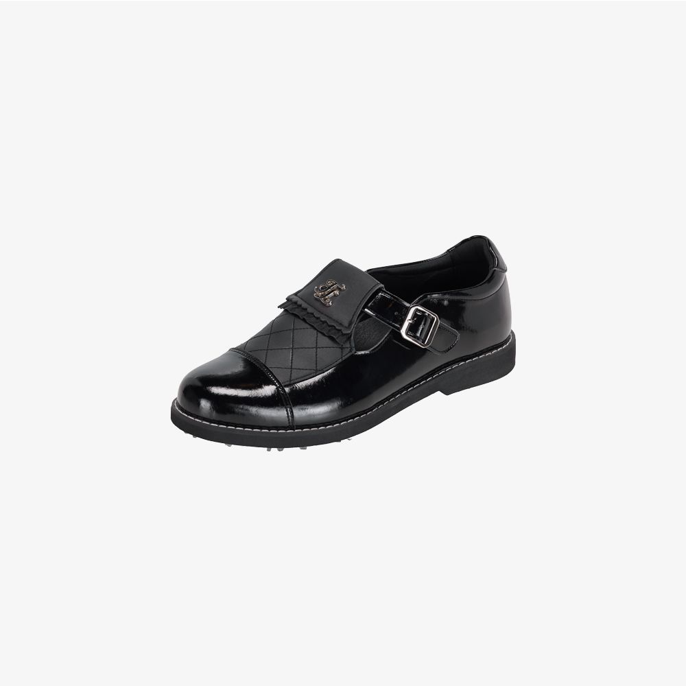 FairLiar - Giày loafers Quilted Buckle