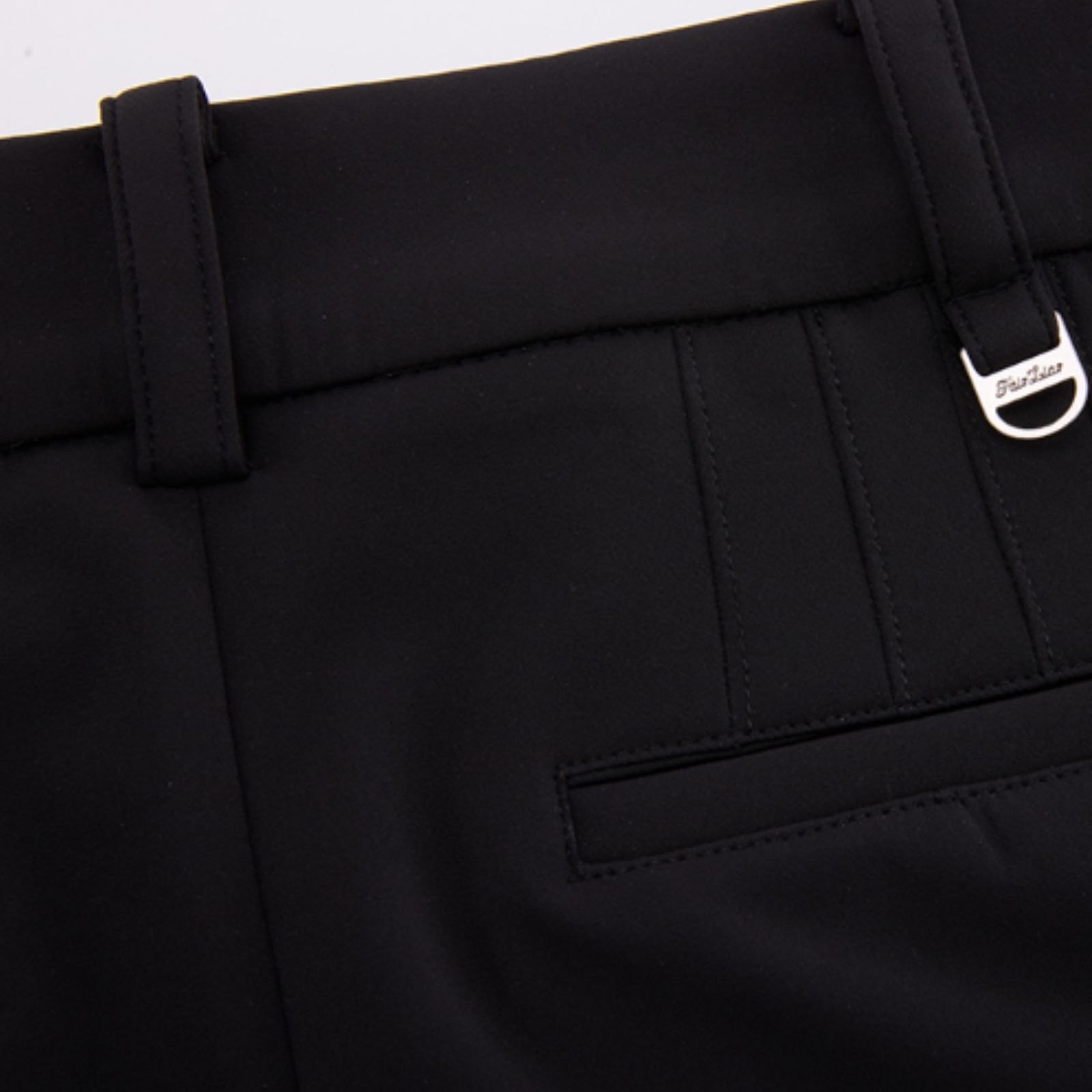 FairLiar - Quần dài Mink-Fleece Bootcut Pants - Đen