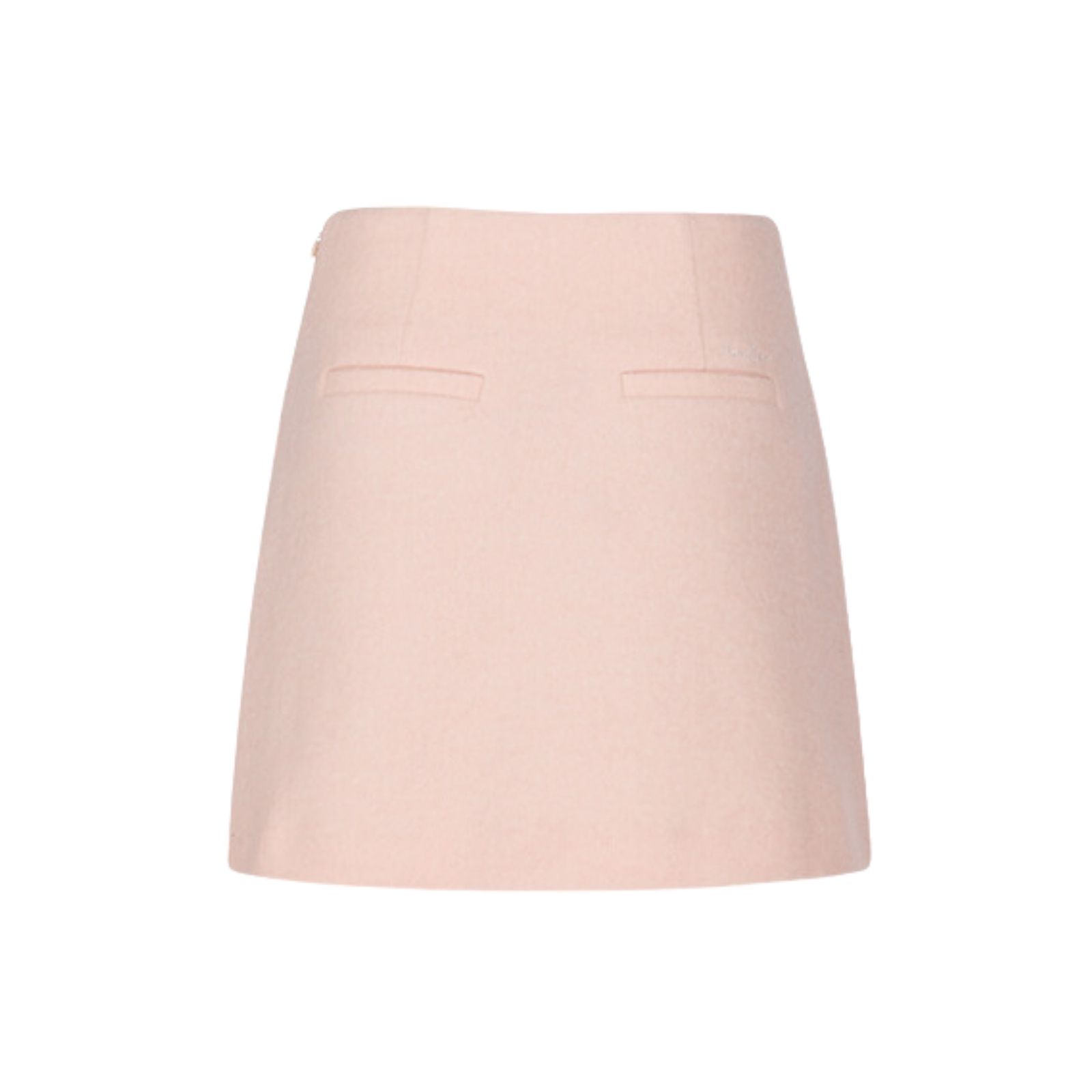 FairLiar - Chân váy Boucle H-Line - Hồng