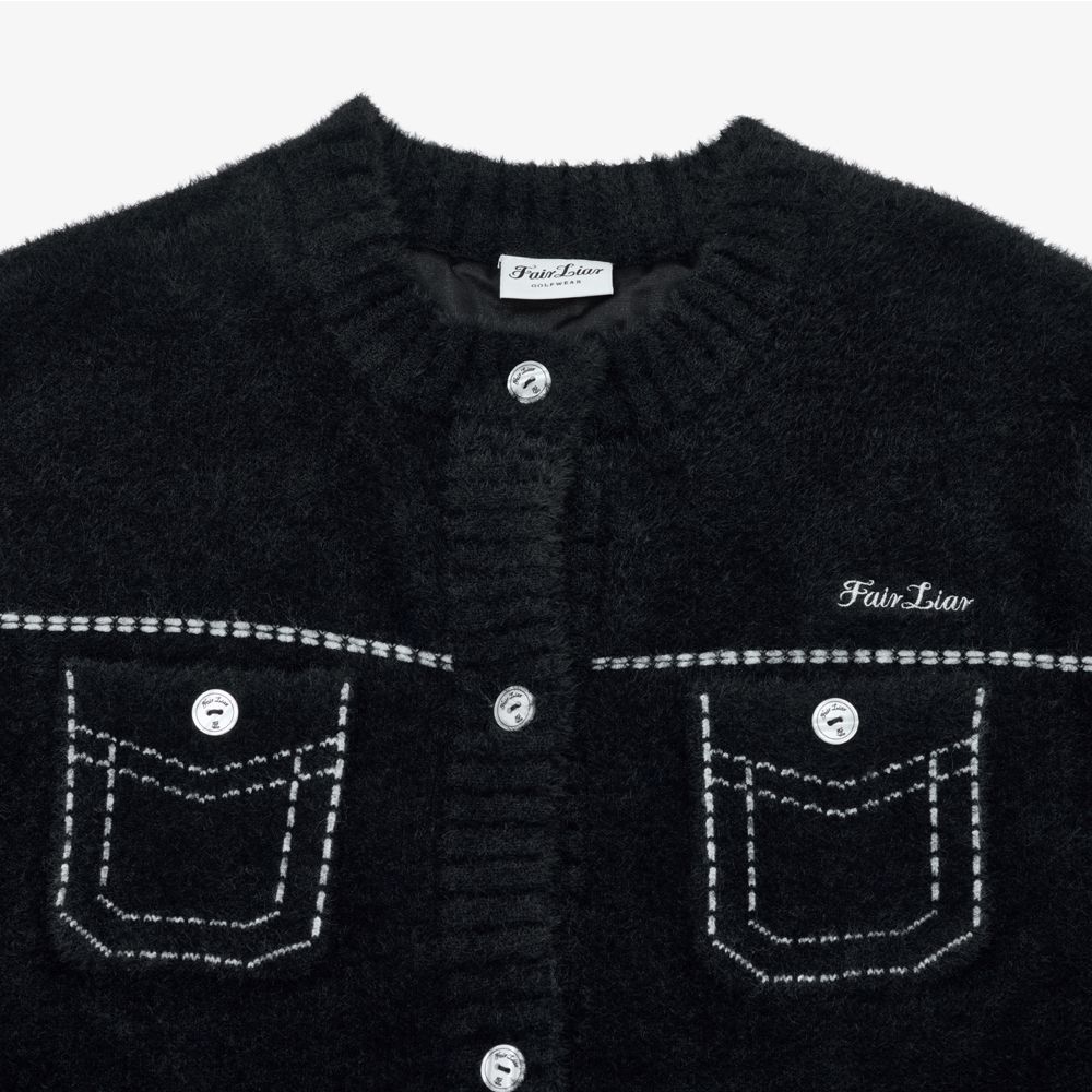 FairLiar - Cardigan chống gió stitching