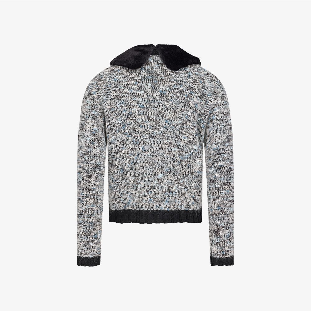 FairLiar - Cardigan chống gió cổ lông