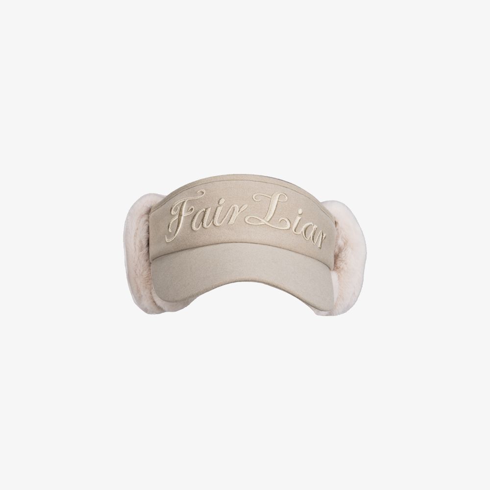 Mũ visor chụp tai logo lớn Be