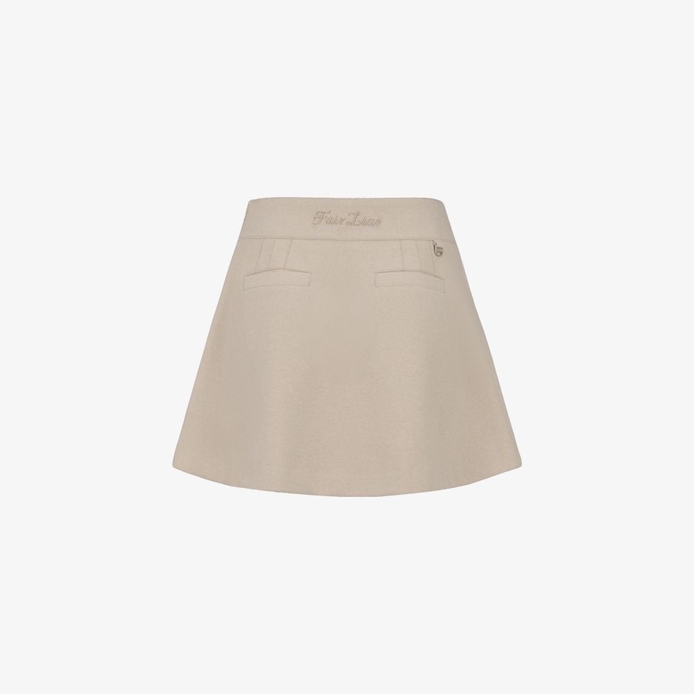 Chân váy chữ A brushed Be